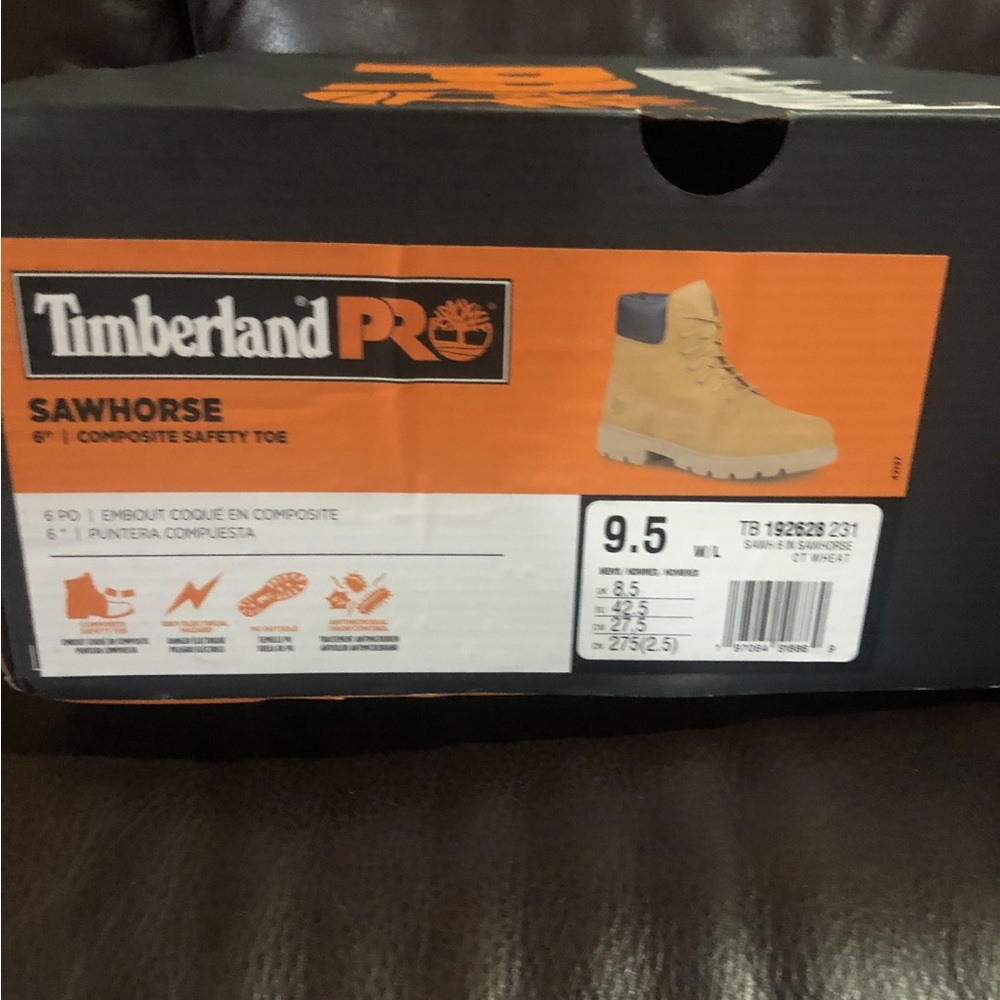 Timberland Pro Men’s 9.5 work boot